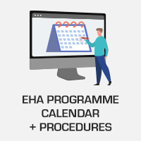EHA programme calendar and procedures